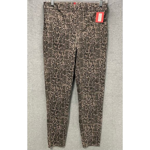 NEW Spanx Jean-Ish Leggings Desert Dot Pants Size Medium - Picture 2 of 5